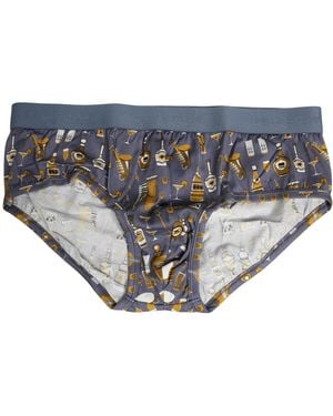 Dolce & Gabbana Jazz Cocktail Brando Brief Underwear - Grey