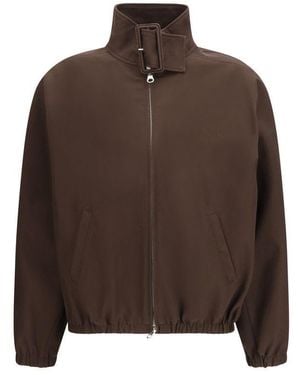 Courreges Polyester Bomber - Brown