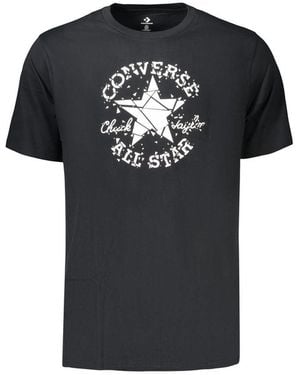 Converse Black Cotton Men's T