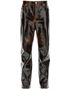 Séfr Pantaloni Spalmati Eito - Black