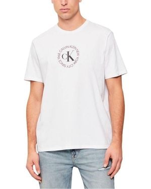Calvin Klein White Cotton T