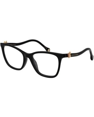 Carolina Herrera Acetate Glasses (Frames) - Black