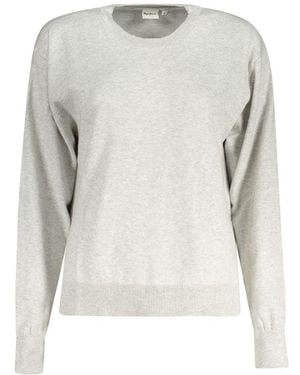 Pepe Jeans Grigio Cotton Jumper - Grey