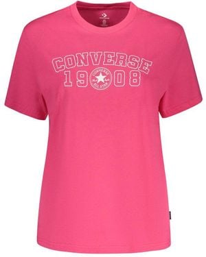 Converse Cotton T-Shirt - Pink