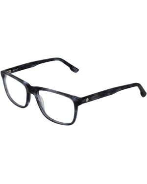 Spy Blue Plastic Glasses (frames) - Black