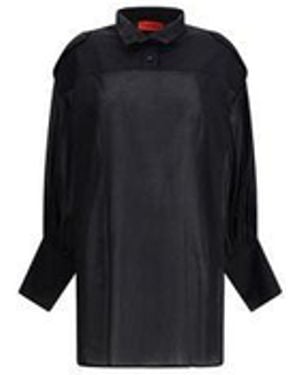 THE LATEST Black Cotton Blouse