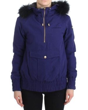 Gianfranco Ferré Padded Jacket Hooded Short K - Blue