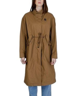 Blauer Bicolor Cotton Parka - Brown