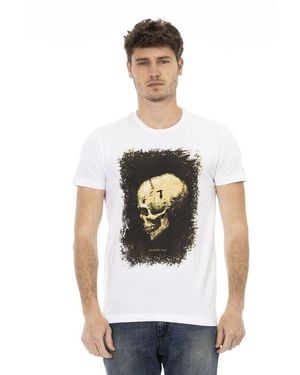 TRUSSARDI ACTION White Cotton Men's T