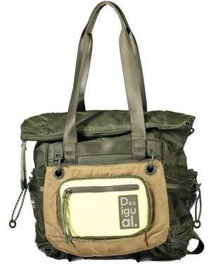 Desigual Polyester Backpack - Green
