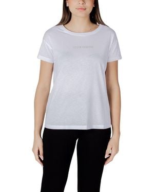 ARMANI EXCHANGE Cotton T-Shirt - Blue