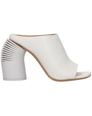 Off-White c/o Virgil Abloh White Leather Sandal