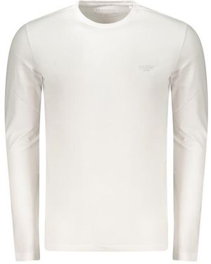 Guess White Cotton Men's T