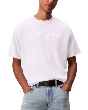Calvin Klein White Cotton T