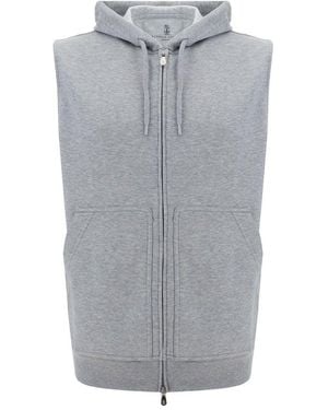 Brunello Cucinelli Vests - Grey