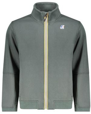 K-Way Verde Polyester Men's Sweatshirt - S - Green