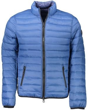 U.S. POLO ASSN. Blue Nylon Men's Jacket