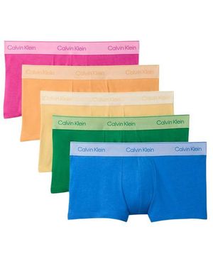 Calvin Klein Green Cotton Boxers - Pink