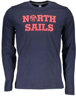 North Sails Cotton T-Shirt - Blue