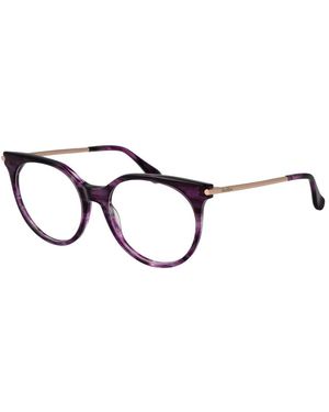 Max Mara Purple Acetate Glasses (frames) - Black