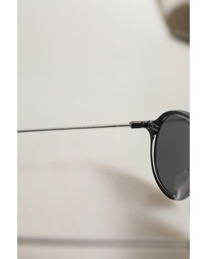 Dolce & Gabbana Black Acetate Frame Dg4343f Bridge Detail Sunglasses - Natural