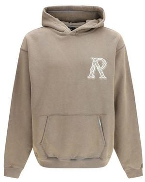 Represent Beige Cotton Sweatshirt - Natural