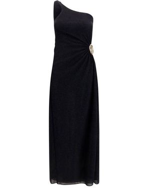 Oséree Black Polyamide Cocktail Dress