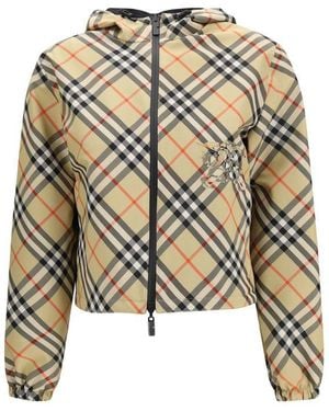 Burberry Black Polyester Clothing - White