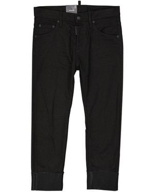 DSquared² Bull Sailor Denim Jeans - Black
