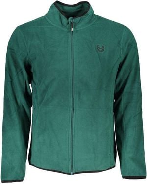 Gianmarco Venturi Verde Polyester Men Sweatshirt - Green