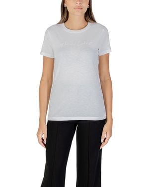 ARMANI EXCHANGE Cotton T-Shirt - Blue