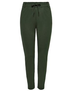 ONLY Green Viscose Jeans & Pant