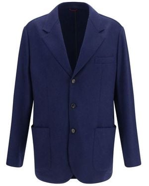 Brunello Cucinelli Blue Cashmere Full