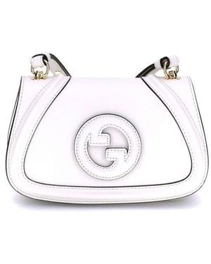 Gucci Blondie Shoulder Bag - White