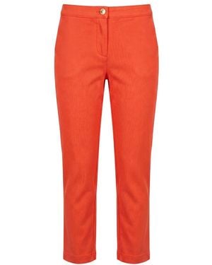 Trussardi Orange Cotton 's Pant - Red