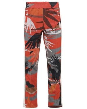 Palm Angels Hawaii Track Trousers - Red