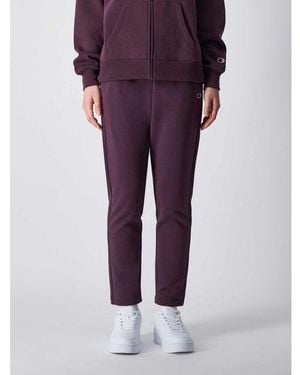 Champion Purple Cotton Joggers (workout Pants)