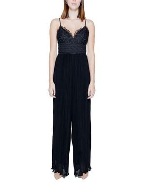 Guess Black Polyester Jumpsuit - Blue