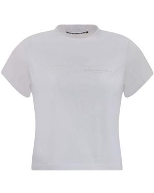 Alexander Wang Cropped T - Grey