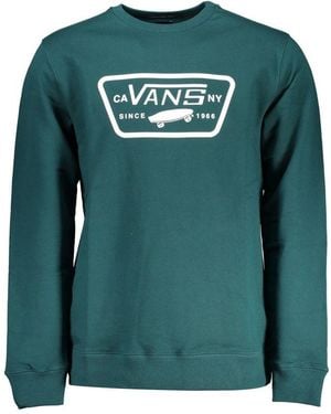 Vans Verde Cotton Men Sweatshirt - Green