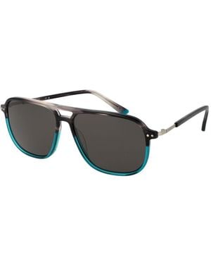 Replay Turquoise Plastic Sunglasses - Black