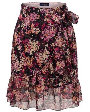 Trussardi Pink Polyester Skirt - Red