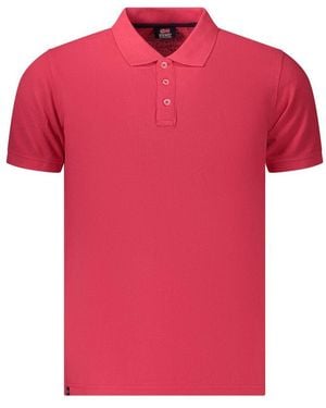 Norway 1963 Rosso Cotton Men's Polo - Pink
