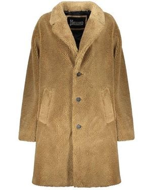 Herno Vegan Fur Coat - Natural