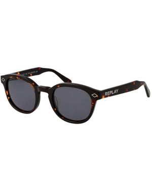 Replay Acetate Sunglasses - Black
