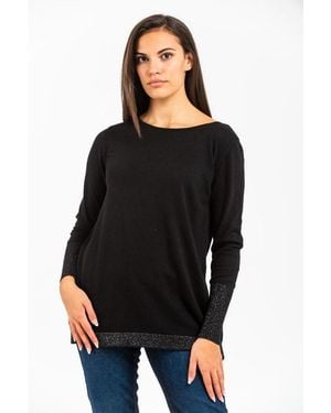 Gas Cotton Sweatshirt - Black