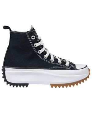 Converse Black And White Fabric Chunky Trainers - Blue