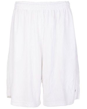 Balenciaga Sporty B Bermuda Shorts - White
