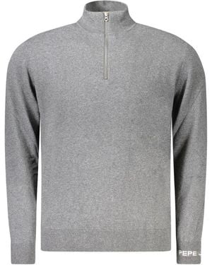 Pepe Jeans Grigio Cotton Men Jumper - Grey