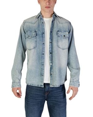 BOSS Light Blue Denim Shirt